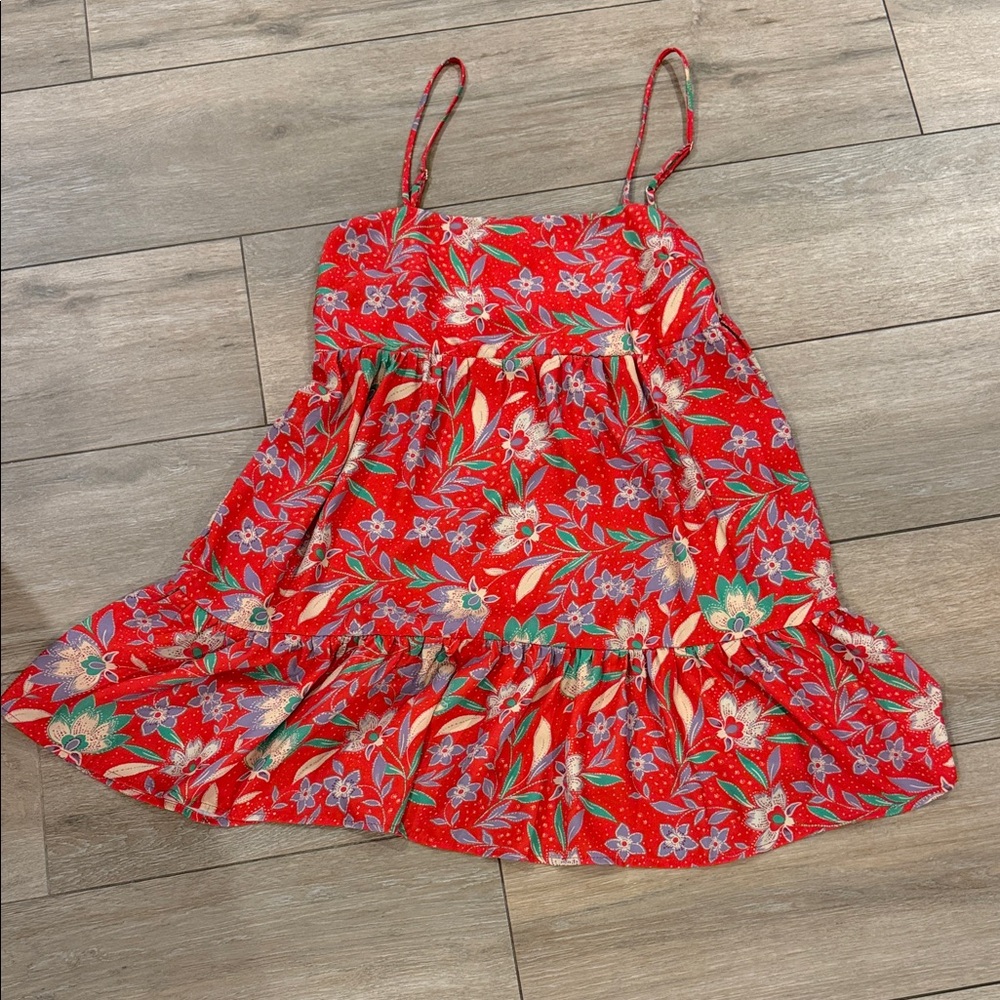 RESA Red Floral Kids Dress